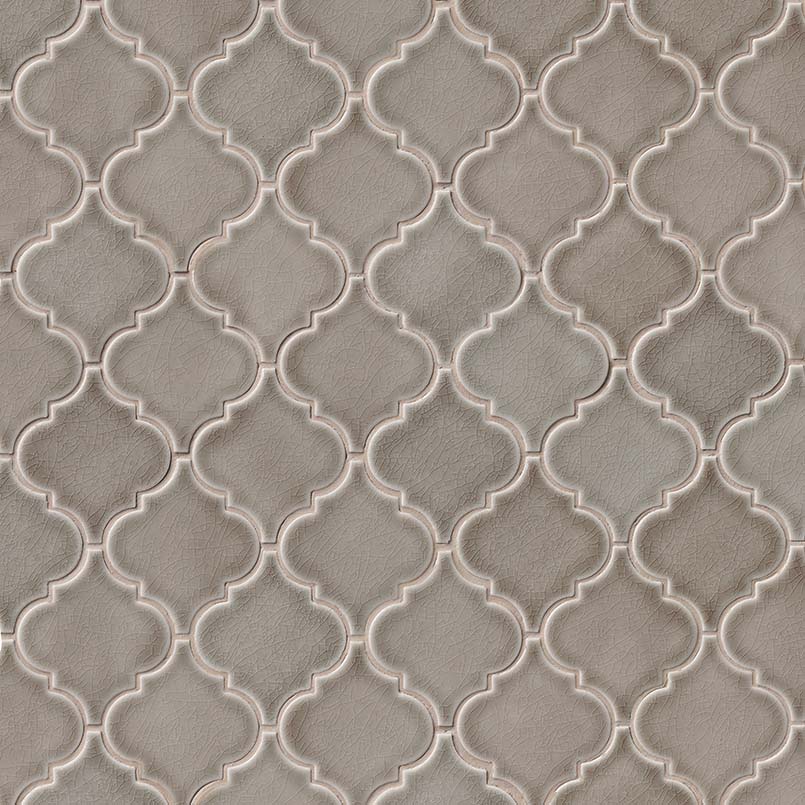 Highland Park Mosaic Tile, Msi, Ceramic Porcelain, Arabesque - 2