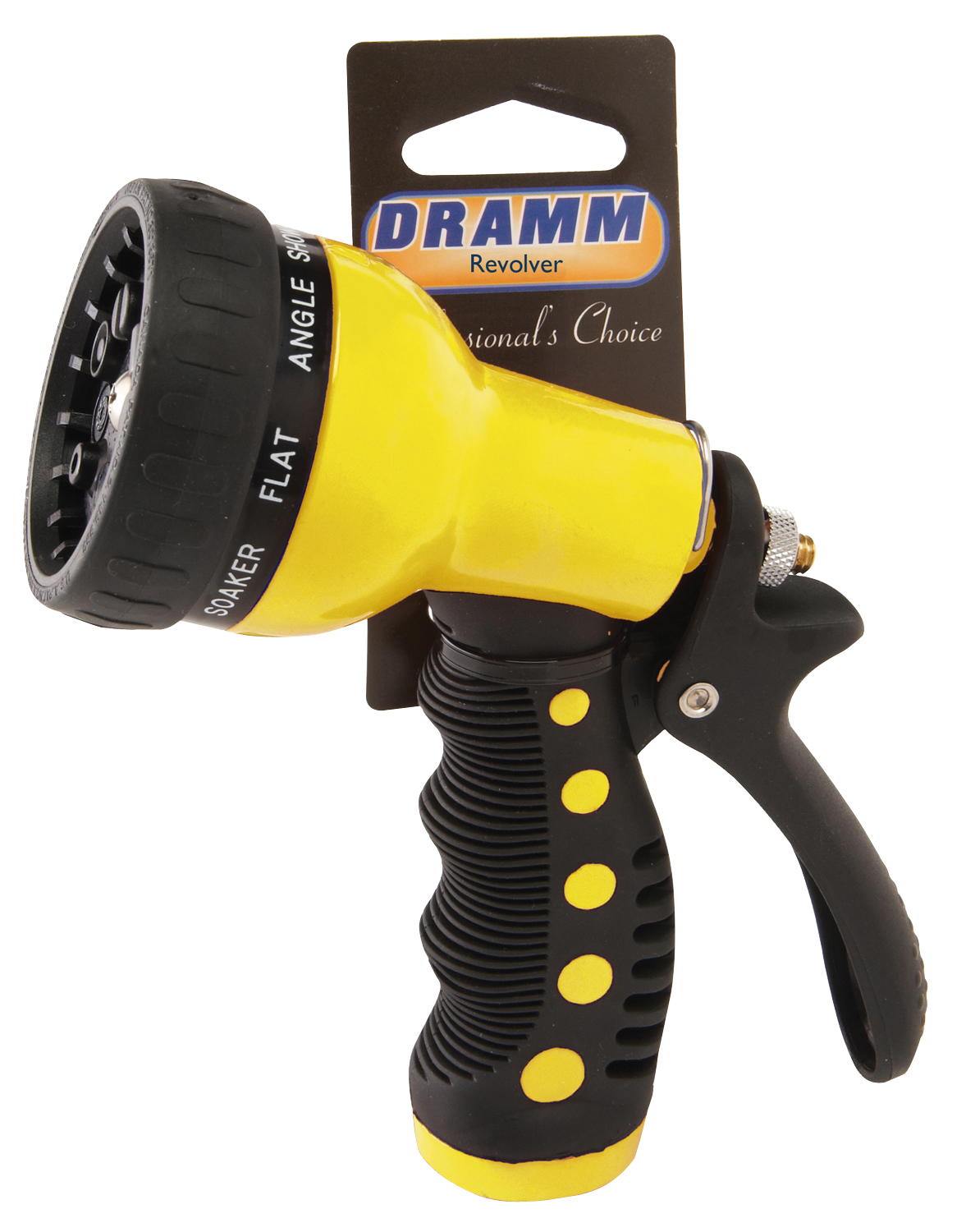DR-22703 Revolver Aqua Gun, Female, Nylon/Zinc, Yellow, Comfort Fin-Grip