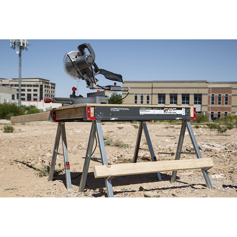 Protocol deals folding sawhorse