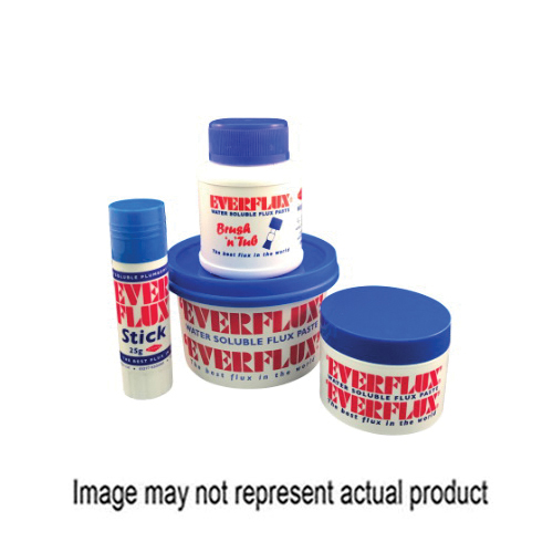 Everflux EFS80 Plumbing Flux, 80 mL, Tub, Paste, White