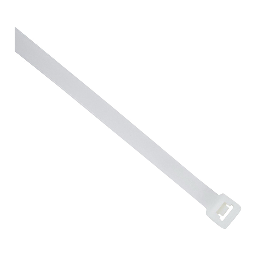 49-548P Cable Tie, Plenum, Natural, 48 in L, 25/PK