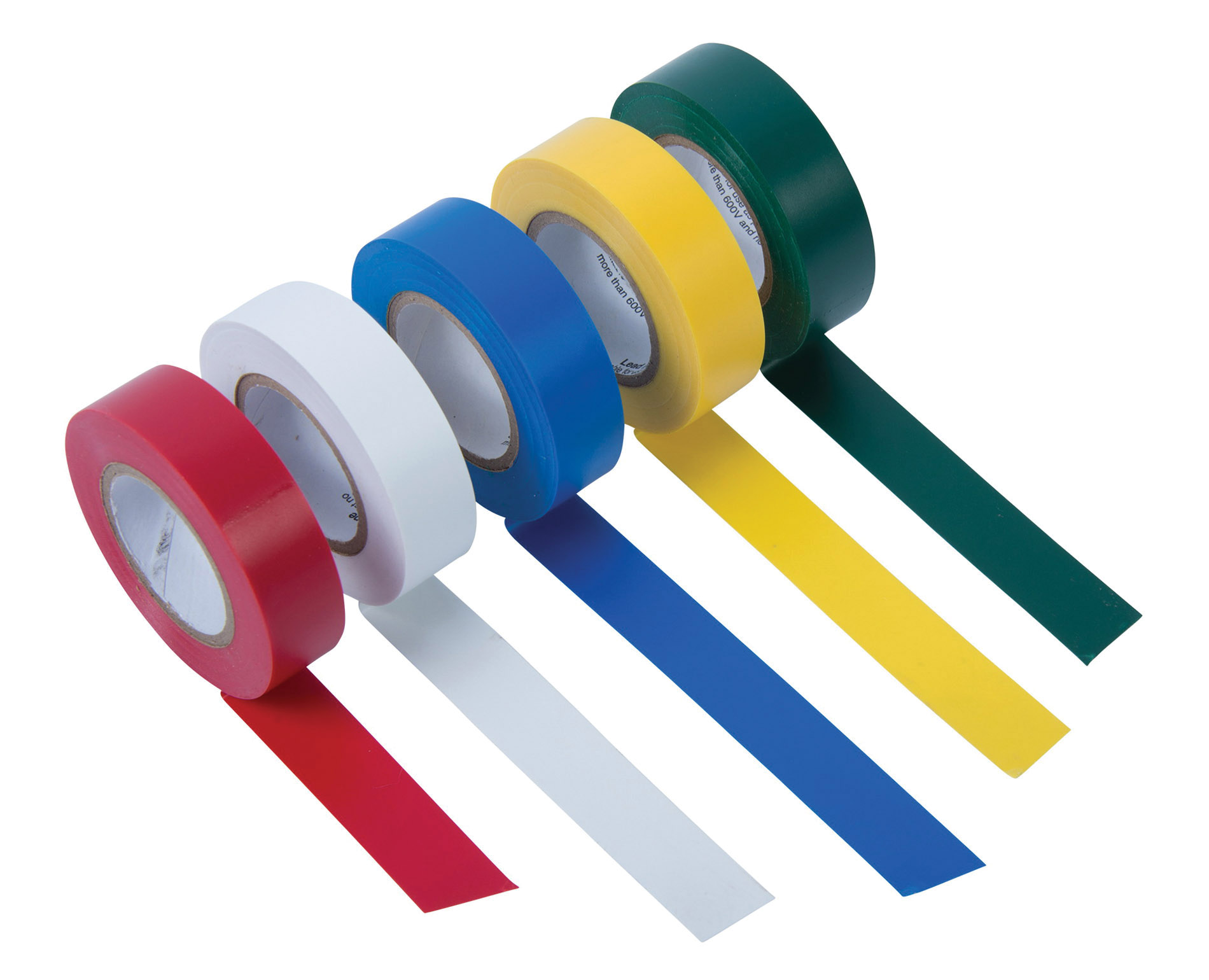 Gardner Bender GTPR-575 Electrical Tape, 12 ft L, 3/4 in W, Assorted - 3
