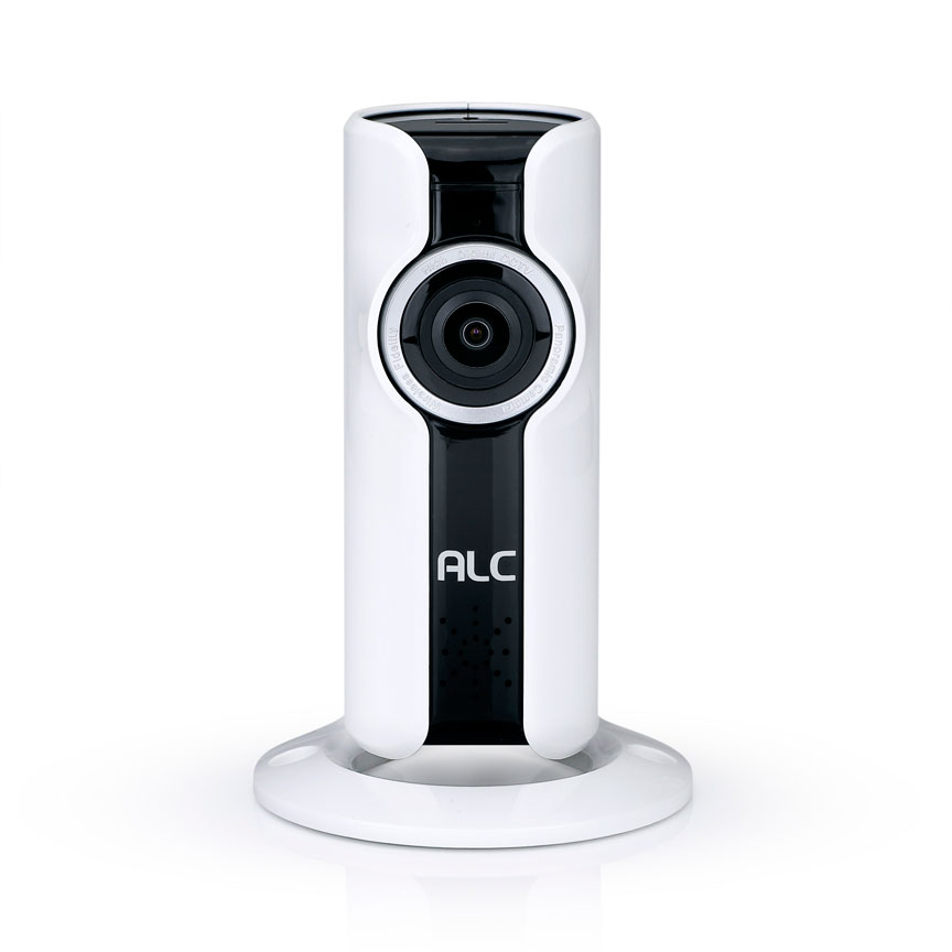 AWF08 Wi-Fi Security Camera, 180 deg View, 1280 x 720 Resolution, Night Vision: 30 ft