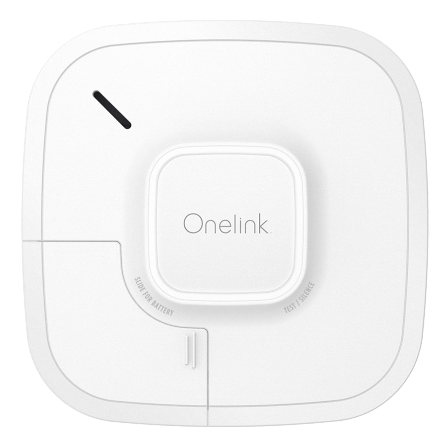 Onelink 1042136 Carbon Monoxide Alarm, 85 dB, Photoelectric Sensor, White