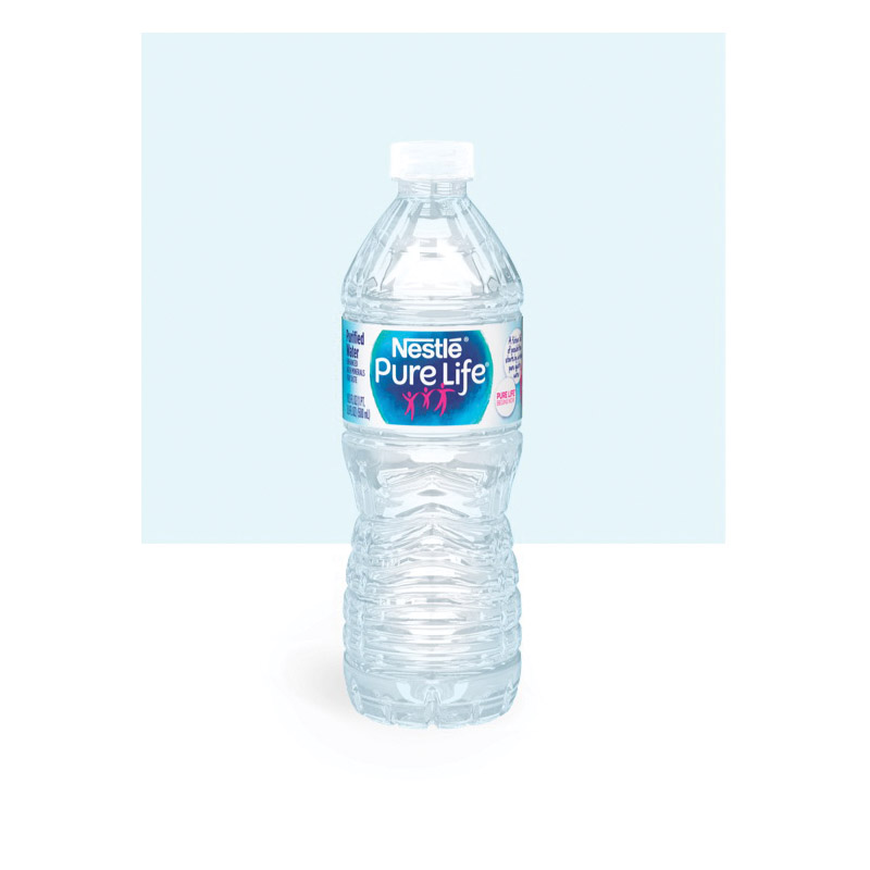 NESTLE PURE LIFE Purified Water, 16.9-ounce plastic bottles (Pack