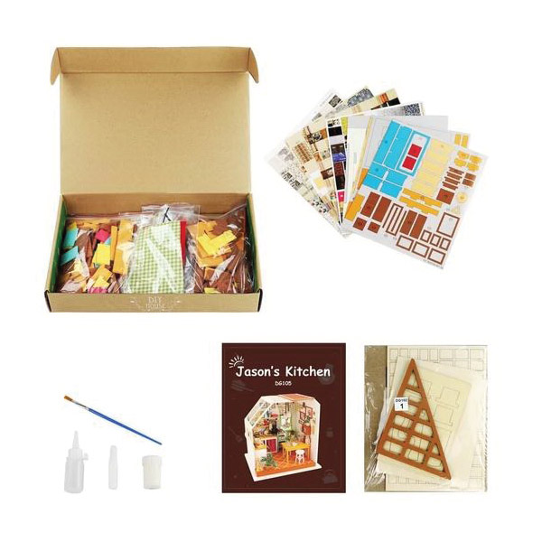 Hands Craft DG105 Puzzle Music Box, 14 Plus, Fabric/Paper/Wood - 2