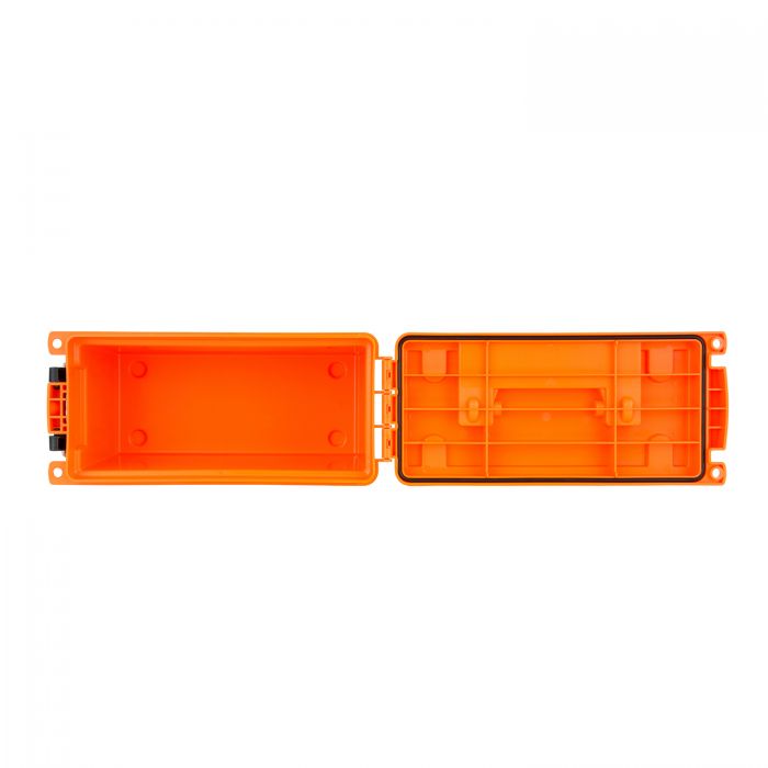 Sheffield 12630 Field Box, Plastic, Orange, 11.5 in L x 5.06 in W x 7.25 in H Outside - 3