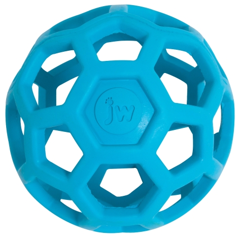 JW 43110 Dog Toy, S, Hol-ee Roller, Rubber, Assorted