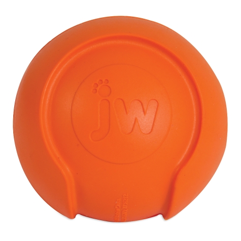 JW iSqueak 0440036 Dog Toy, M, Squeaker Toy, Bouncin Baseball, Rubber, Assorted