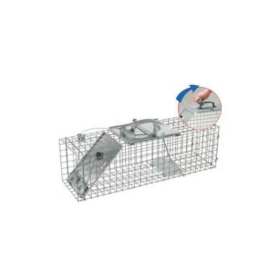 Havahart 1082 1-Door Animal Trap, 18 in L, 5 in W, 5 in H