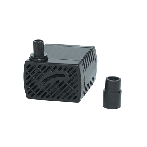 01703 Fountain Pump, 0.03 A, 120 V, 1/4 in Connection, 2 ft Max Head, 70 gph