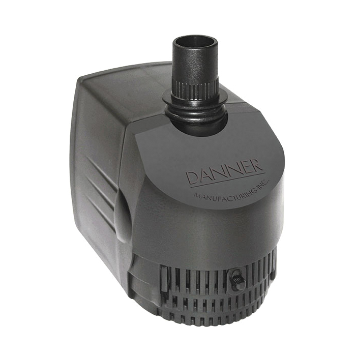 Pondmaster 01717 Fountain Pump, 0.19 A, 120 V, 1/4 in Connection, 5.5 ft Max Head, 200 gph