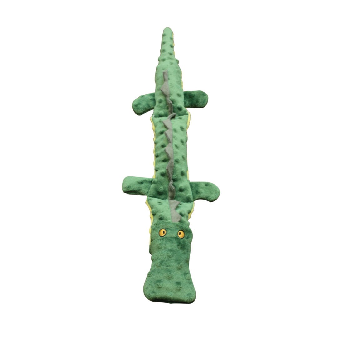 Extreme 54096 Dog Toy, Squeaker Toy, Crocodile, Green