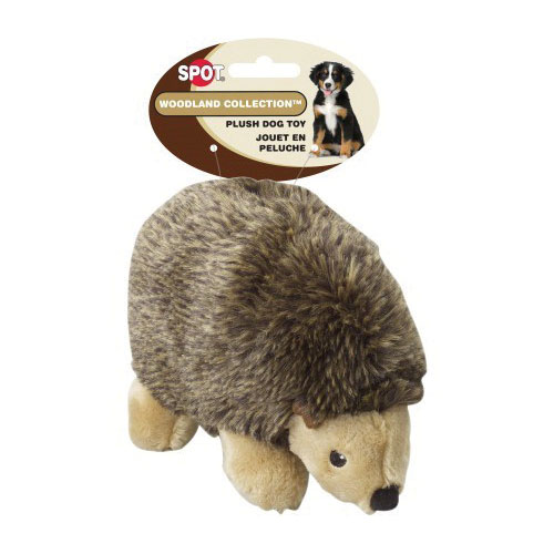 Spot Woodland 5956 Dog Toy, L, Squeaker Toy, Hedgehog
