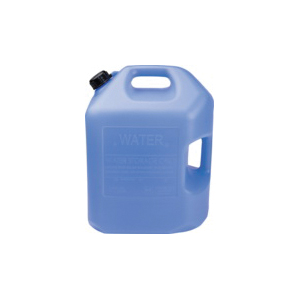 6700 Water Container, 6 gal Capacity, HDPE, Blue