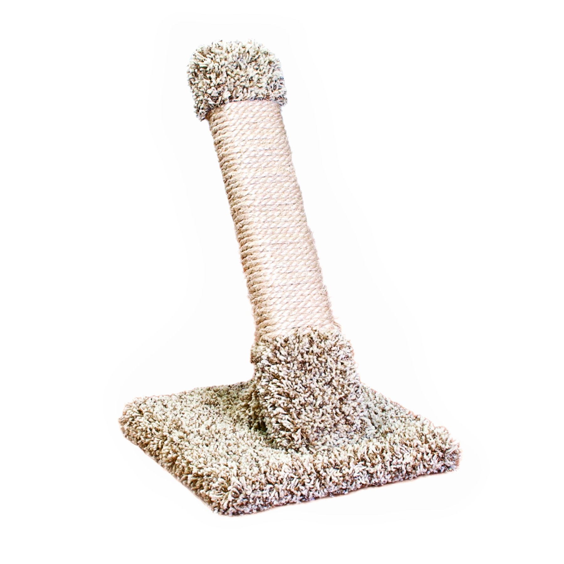 Ware 10949 Angled Scratcher, 14-1/2 in L, 14 in W, 22-3/4 in H, Natural