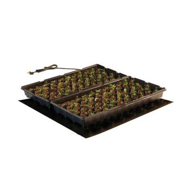 Seedling Heat Mat, Jump Start, 20 in L x 20 in W, 120 V - 2