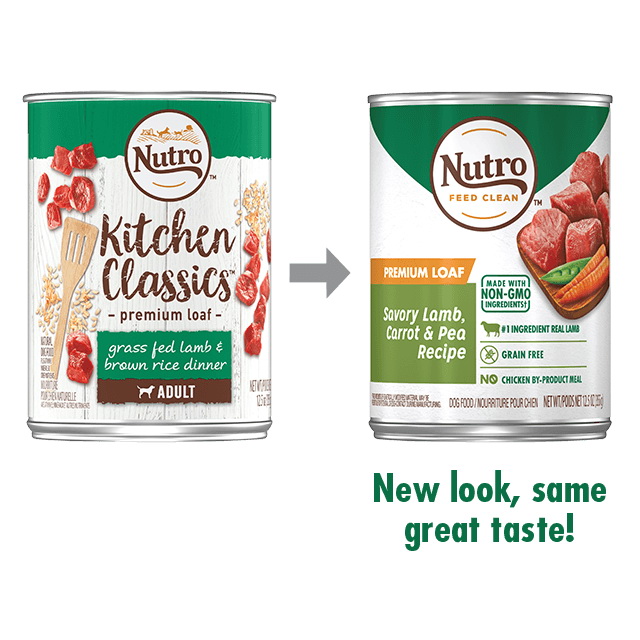 Nutro Feed Clean 791317 Dog Food, Wet, 12.5 oz Can