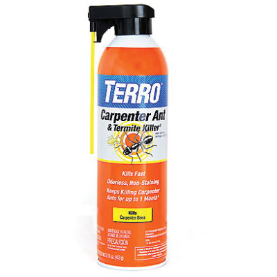 T1901-6 Carpenter Ant and Termite Killer, Liquid, Spray Application, 16 oz, Aerosol Can