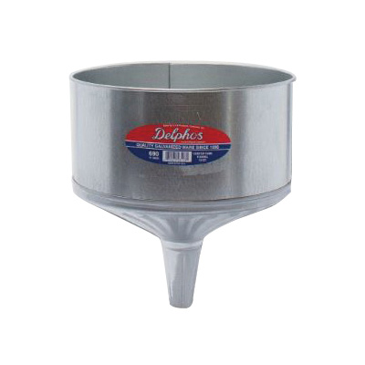 Delphos 590 Tractor Funnel, 8 qt Capacity, Steel