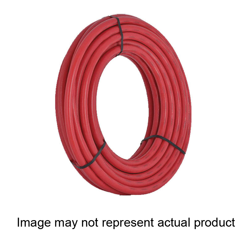 SharkBite U860R50 Pipe Tubing, 1/2 in, Polyethylene, Red, 50 ft L