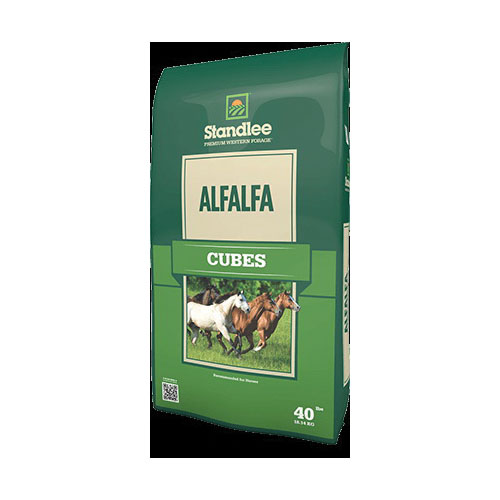 Premium Alfalfa 1180-40101-0-0 Horse Supplement, Cube, 40 lb Bag