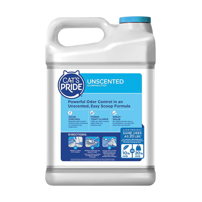 Cat's Pride C01321 Cat Litter, Clumping, 10 lb