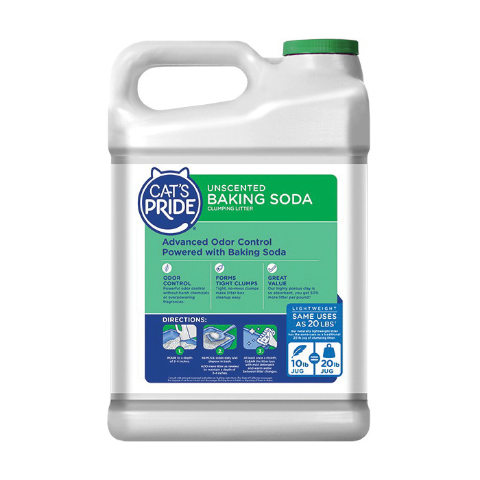 Cat's Pride C01325-G60 Baking Soda Litter, 10 lb
