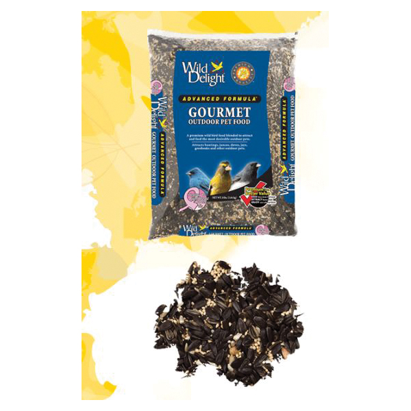 Wild Delight 368200 Safflower Seed Gourmet Pet Food, 20 lb, Poly Bag - 2