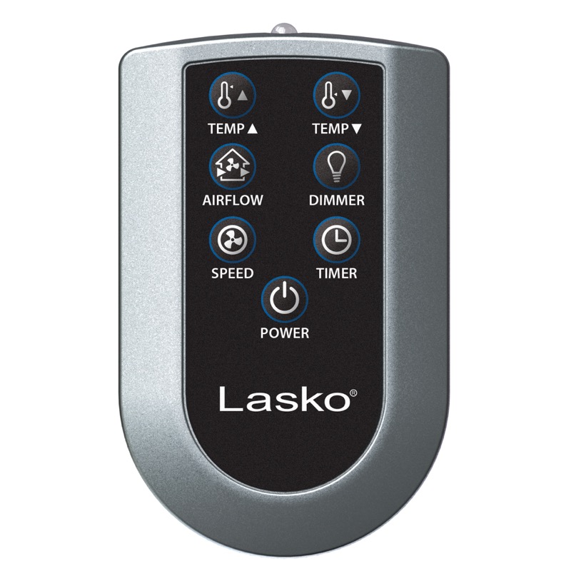 Lasko W09550 Twin Window Fan with Remote Control, 8 in Dia Blade, 3-Speed, 272 cfm Air, Electronic Control, White - 3