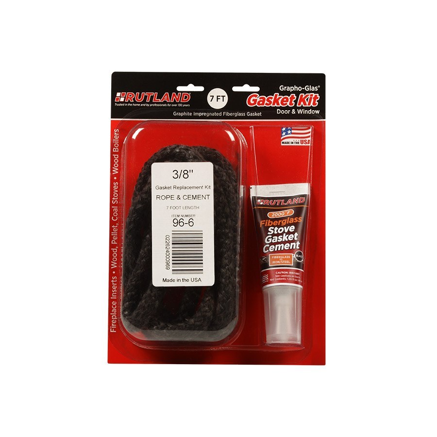 96-6 Stove Gasket Kit, 10-1/2 in L, 7-3/4 in W