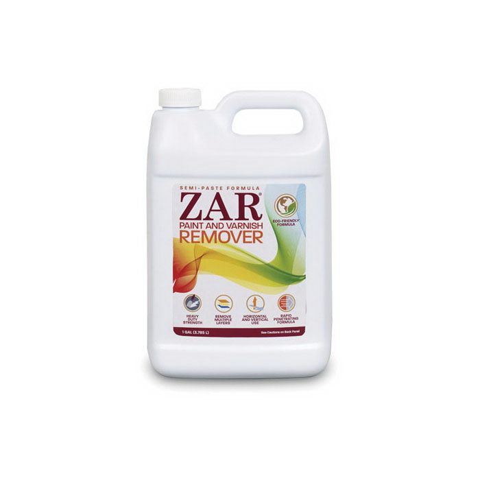 ZAR 8929739 Paint and Varnish Remover, Lotion, Liquid, Clear/Hazy, 1 gal