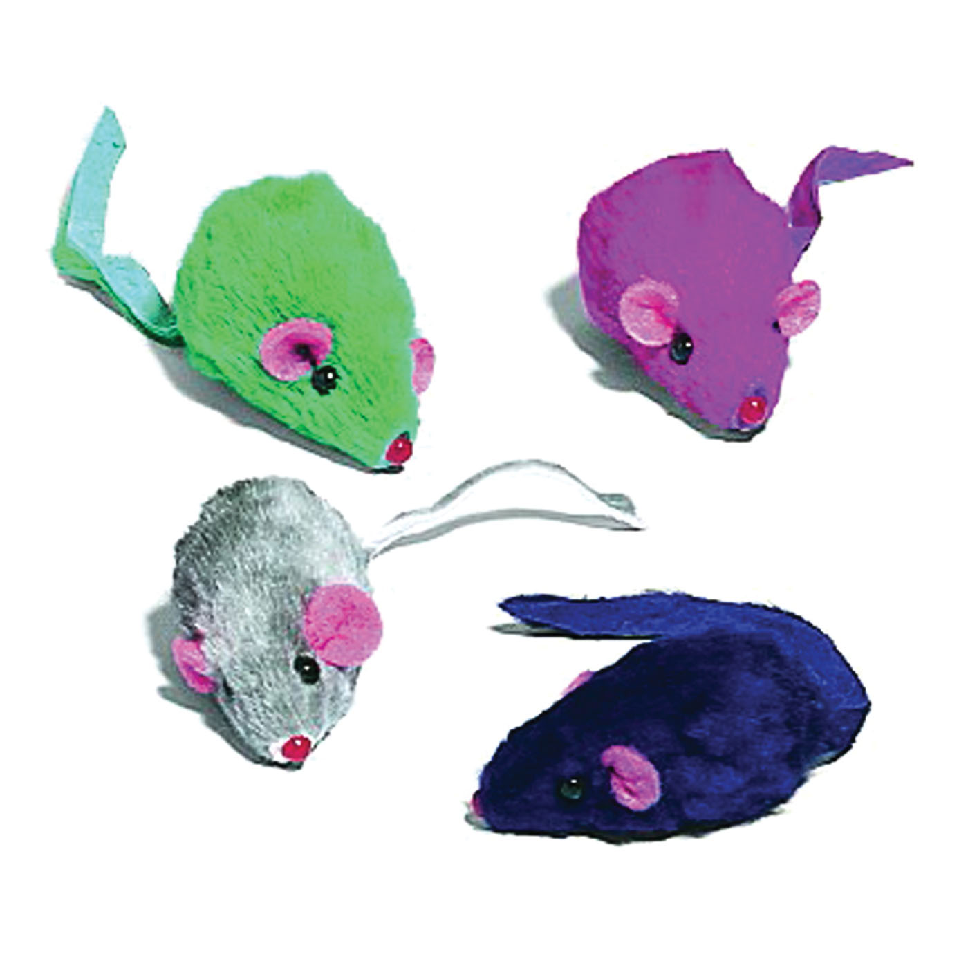2048 Colored Mice, Plush, Assorted