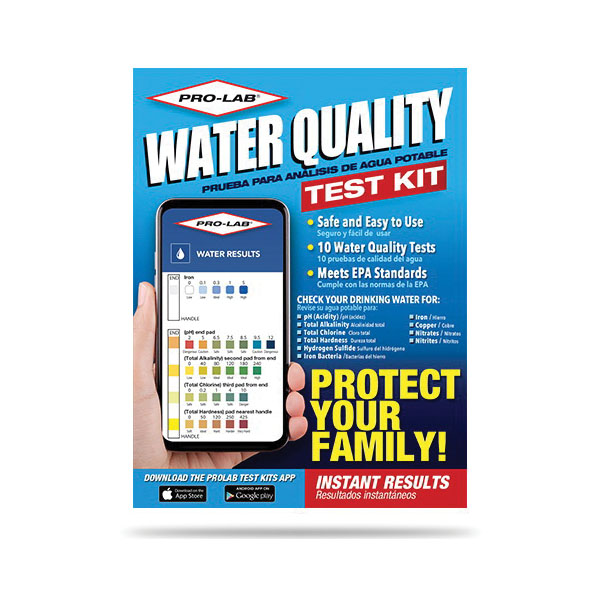 Prolab Wq105 Water Quality Test Kit 2 Piece Prolab 5862