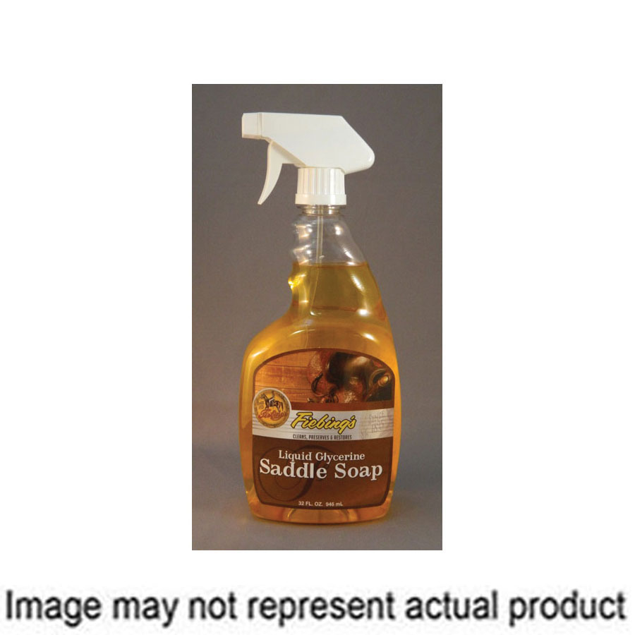 Fiebing  Liquid Glycerin Saddle Soap Spray -  16 fl oz bottle
