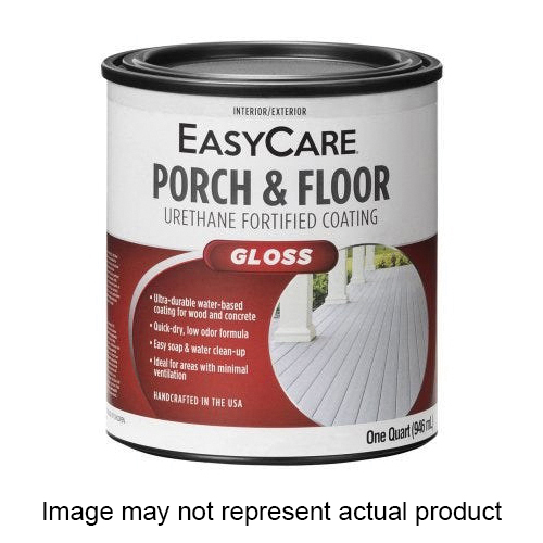 EasyCare UGFD-GL Porch & Floor Paint, Gloss, Deep Base, 1 gal