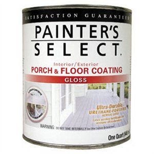 EasyCare UGF4-QT Porch & Floor Paint, Gloss, Tile Red, 1 qt