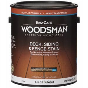 EasyCare STL10-GL Exterior Stain, Flat, Red, Liquid, 1 gal, Compositions: Iron Oxide