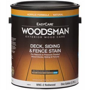 EasyCare WNC2-GL Exterior Stain, Red, Liquid, 1 gal