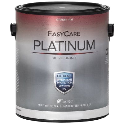 EasyCare WAEFD-GL Latex Paint, Flat, Deep Base, 1 gal, 35 deg F