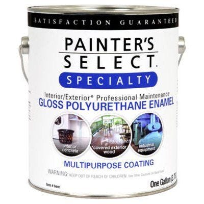 DP2-GL Polyurethane, Gloss, Liquid, Black, 1 gal