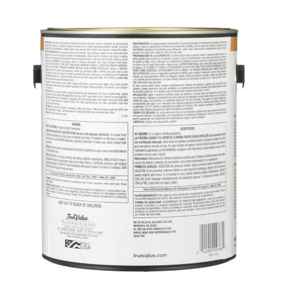 EasyCare ECE1-GL Interior Paint, Latex, White, Eggshell, 1 gal
