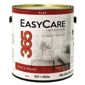 EasyCare ECFN-GL Interior Paint, Latex, Neutral, Flat, 1 gal