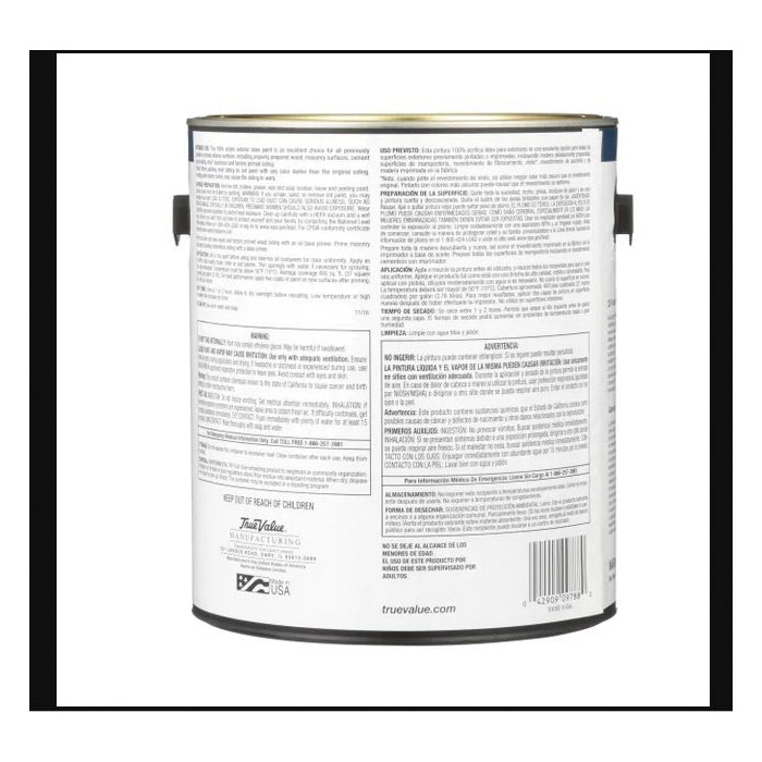 EasyCare EXSED-GL Latex Paint, Satin, Deep Base, 1 gal