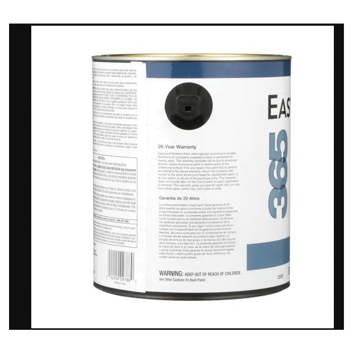 EasyCare EXSED-GL Latex Paint, Satin, Deep Base, 1 gal