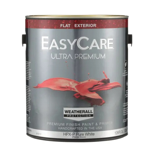 EasyCare HPXP-GL Latex Paint, Flat, Pastel Base, 1 gal