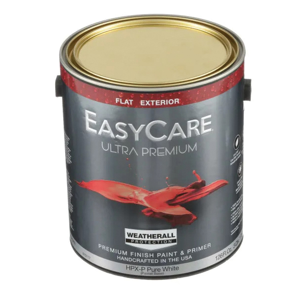 EasyCare HPXP-GL Latex Paint, Flat, Pastel Base, 1 gal