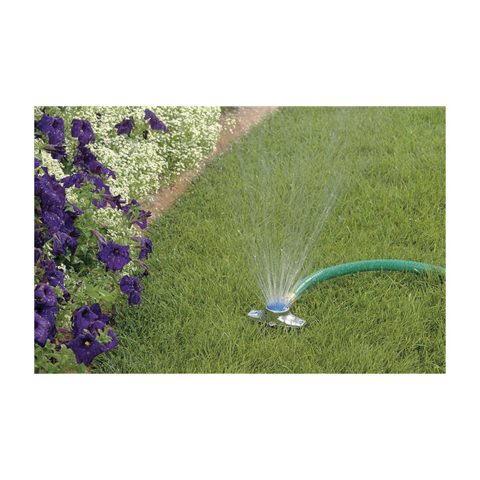 Lawn Sprinkler, Orbit, 30 ft, Square, Metal - 2