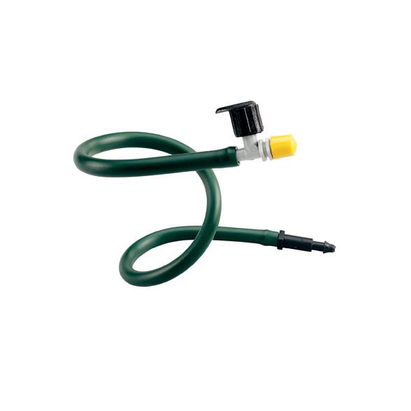 Orbit 66190 Misting Sprinkler with Flexible Memory, 1/4 in Connection, Full, 25 psi Pressure, 0.5 to 8 gph, Green - 1