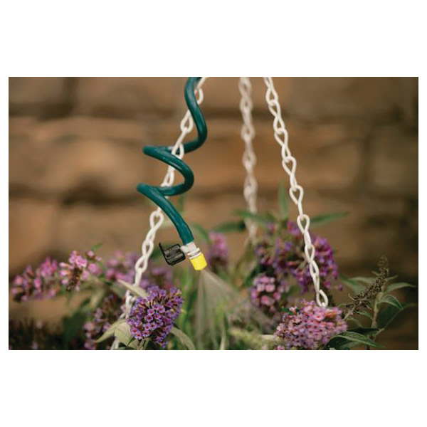 Orbit 66190 Misting Sprinkler with Flexible Memory, 1/4 in Connection, Full, 25 psi Pressure, 0.5 to 8 gph, Green - 2